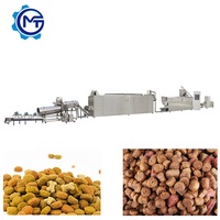 Nouvelle extrudeuse automatique de granulés d'aliments pour poissons flottants et coulants 500 kg/h en acier inoxydable 304 pour ligne de traitement des granulés d'aquaculture