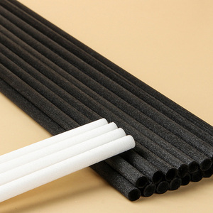 Custom 3mm White Black Fiber <strong>Reed</strong> Sticks Glue Free <strong>Reed</strong> Rattan <strong>Diffuser</strong> Sticks Fragrance Fiber Stick - Product Image 4