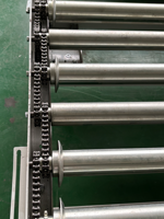 Convoyeur à rouleaux télescopique direct usine, convoyeur à rouleaux extensible pour le chargement et le déchargement de conteneurs en entrepôt