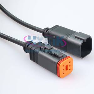 耐热 (-55 ℃ 至125 ℃) 汽车连接器DEUTSCH DT插头，用于发动机控制单元 (ECU) - Product Image 6