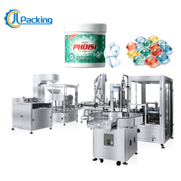 Machine de remplissage de capsules de lessive avec balance de comptage intégrée, machine de mise en bouteille automatique pour l'emballage de capsules de lessive