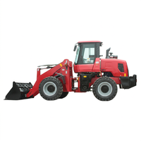 Dieselmotor-Radlader mit Frontschaufel, Allrad-Radlader mit Hydraulikantrieb und Geländereifen