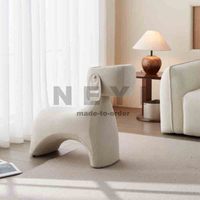 Luxus-Einzels ofa stuhl mit hoher Rückenlehne und Tiger-Design Neue Wohnzimmer möbel für das Esszimmer im Schlafzimmer und den Außenbereich