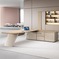 Mobilier de bureau chef de bureau Table de bureau directeur de bureau PDG Table de luxe chef de bureau