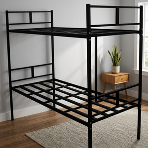 European Metal <b>beds</b> from Turkey | Industrial Metal Bunk <b>Bed</b> for Workers and Construction Sites | Heavy Duty Steel <b>Frame</b> - Product Image 3