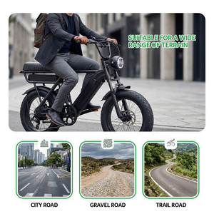 Vélo électrique YANGOR Y20 Pro, batterie au lithium 48V 15/20AH, 25 km/h, 7 vitesses, freins à disque hydrauliques, vélo de montagne, de route et de ville - Product Image 6