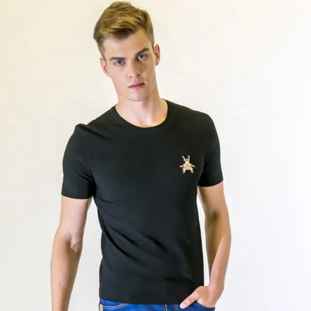 Hommes t chemises hommes polo t-shirts t-shirt personnalisé oem plaine t-shirt grande taille coton peigné t-shirts