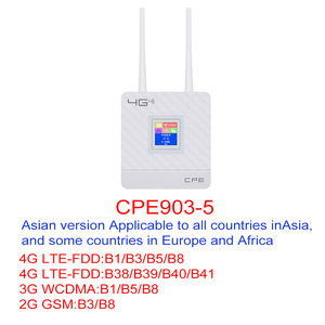 Mở Khóa Màn Hình LCD Thông Minh 1.44 Inch Bộ Định Tuyến Không Dây 150Mbps, Thẻ SIM 4G LTE CPE Di Động CAT4 Trong Nhà - Product Image 4