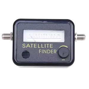 Une lampe Fond noir Jaune Mots évasés Star Track Satellite Finder Analog Ku Band Signal Tracking Satellite Finder Sale