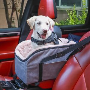 Asiento elevador de coche multifuncional para mascotas de Peppy Buddies, reposabrazos para perros pequeños, asiento elevador, consola central, cama para perros, Coche - Product Image 3