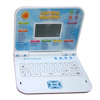Nouveautés Jouet éducatif pour la petite enfance Ordinateur 55 fonctions Langue anglaise et russe Machine d'apprentissage pour enfants Ordinateur portable jouet avec souris