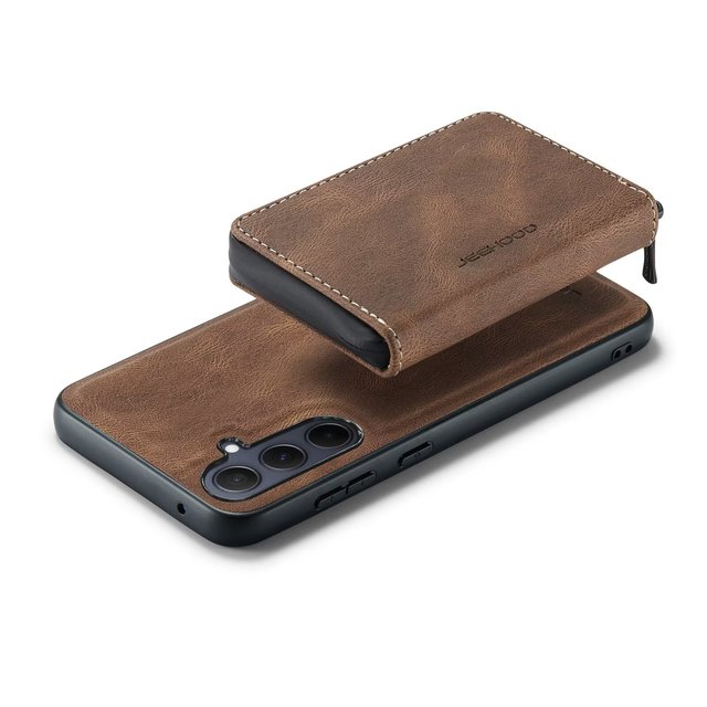 New Arrived Flip Wallet Bag Magnetic Leather Phone Case for Samsung Galaxy A55 A35 A15 A34 A73 2 In1 Magnetic Wallet Cover