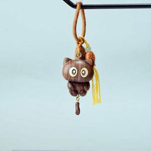 Colgante de calabaza de madera tallado a mano, estilo chino, decoración para el hogar, regalo para el espacio de oficina - Product Image 2