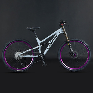 Precio de Fábrica Bicicleta de Montaña MTB 26 27.5 para Hombre con Horquilla de Aluminio de 12 Velocidades y Freno de Disco, Suspensión Trasera Suave, 120 Anillos, Buje Flower Drum - Product Image 3