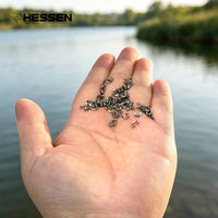 Vente en gros usine 1 pièce Clevises pliées en laiton pivotantes pour leurres de pêche à la traîne DIY, accessoires pour la pêche à la carpe et au bar en eau douce