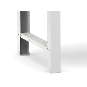 Établi Fami Master 200cm gris avec plateau en bois et 3 tiroirs - Product Image 2