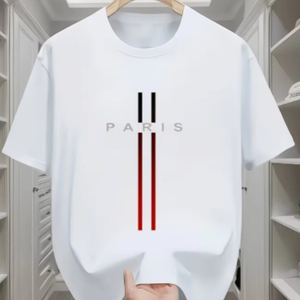 เสื้อยืดคอกลมทรงหลวมสำหรับผู้ชายในฤดูร้อน เสื้อแขนสั้นอเนกประสงค์สำหรับออกกำลังกายและวิ่ง ผลิตจากโรงงาน F10 - Product Image 1