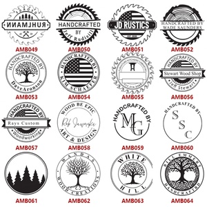 Sello de Logotipo Personalizado, Sello de Logotipo para Panecillos de Hamburguesa, Duradero, con Asa, para Logotipo de Boda - Product Image 2