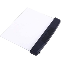 Lampe de Lecture LED Plate Portable Créative pour Étudiants, Veilleuse d'Intérieur Douce pour les Yeux, Panneau de Voyage Idéal pour Dortoir et Chambre