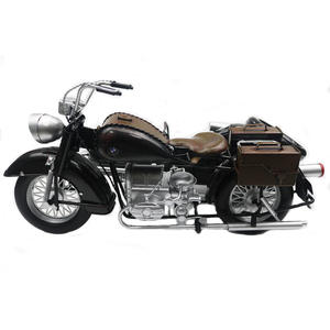 Offre Spéciale voiture sidecar modèle fer artisanat ornement à la main trois roues moulé sous pression Changjian 750 moto modèle pour la décoration intérieure - Product Image 6