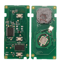 Llave de Coche con Control Remoto de 3 Botones, Número de Placa 0030, 315MHz para Crown 2006-2010 con Chip TOY48, Hoja sin Cortar, Ajuste Universal, 12V