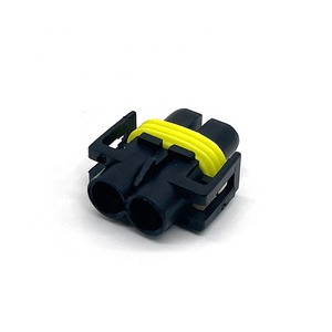 2 Pin Female H11 H8 H9 Fog Lamp Harness Socket Car Waterproof Hernia <b>Light</b> Connector <b>Plug</b> 12124819 - Product Image 2