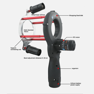 Portable Electric Tape Winding <b>Machine</b> for Refrigeration Air-conditioner Copper Pipe Tie Wrapping <b>Machine</b> Automatic Bundler - Product Image 6