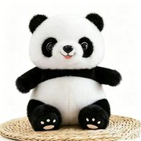 Peluche Panda en Gros, Peluche Panda Mignonne Personnalisée, Mini Poupée Panda Douce, Breloque de Sac, Souvenir, Cadeau en Gros OEM