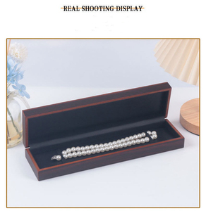 Caja de reloj de madera lacada al horno - Product Image 2