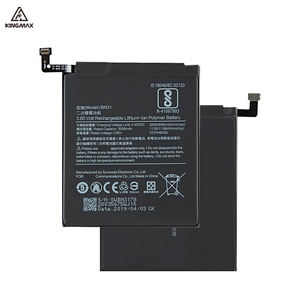 Cep telefonu aksesuarları yedek piller akıllı telefon için 3080mAh Xiaomi pil Mi 5X Redmi BN31 Batteie yedek parçalar - Product Image 4