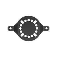 Soporte de Montaje para Bidón de Combustible de Plástico para UTV ATV Polaris RZR Ranger Can-Am Maverick Defender Krx Talon Pioneer