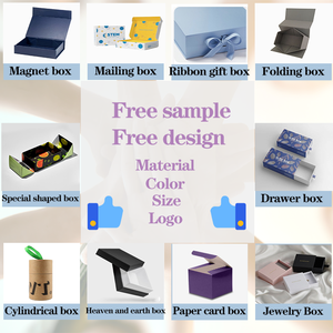 Fabricant de petites boîtes en carton imprimées en couleur Boîte postale <span class=keywords><strong>à</strong></span> vêtements Boîte d'expédition ondulée personnalisée avec insertion de ruban d'emballage avec logo - Product Image 5