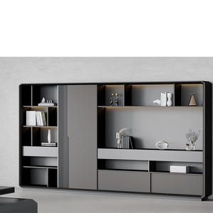 Mesa de Oficina Moderna de Madera, Diseño Ejecutivo, Mesa de Recepción y Escritorio para Oficina Ejecutiva de Lujo - Product Image 3