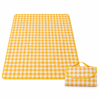 Tapis de pique-nique extra large pliable, anti-sable, pour le camping, la randonnée, les voyages, le jardin, le parc, les barbecues