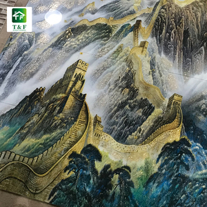 <span class=keywords><strong>Piastrelle</strong></span> 3D per Cucina e <span class=keywords><strong>Bagno</strong></span> con Motivo Montagna Lucido a Getto d'Inchiostro Decorazione Parete TV <span class=keywords><strong>Piastrelle</strong></span> in Ceramica Stampate in 3D - Product Image 3