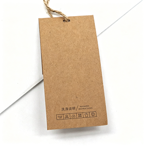 Best-selling hangtags, customised clothing drawstrings, sealed hangtags, hangtag paper, customer logo printing, clothing labels - Product Image 6