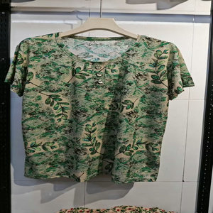 Felpe da 1.28 dollari YLF001 Pullover largo per Polo antisudore <span class=keywords><strong>oversize</strong></span> da <span class=keywords><strong>donna</strong></span> t-shirt da <span class=keywords><strong>donna</strong></span> top camicette con stampe - Product Image 2