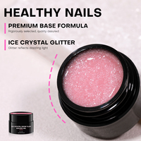 Gel de construction pour ongles pailleté 36 couleurs, sans HEMA, sans chaleur, collection de gels durs certifiés CPSR, vente en gros de gels pour ongles