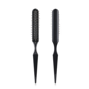Cepillo de aire de 3 filas con colilla de ratón, peine profesional para peinar el cabello hacia atrás, herramienta de estilismo para salón y peinados recogidos - Product Image 6