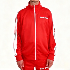 Running <strong>Jacket</strong> for <strong>Men</strong> <strong>Long</strong> Sleeve Track Top Full Zip Sports Fitness Workout Gym Active <strong>Jacket</strong> - Product Image 4
