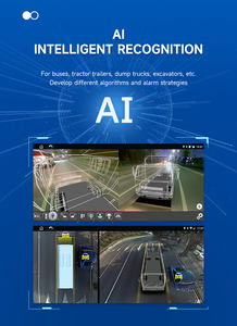 Grabadora de Video DVR Android 4G CMSV6 1080p, Cámara Panorámica para Vehículos Comerciales, Impermeable, para Camiones, Autobuses, Sistema de <span class=keywords><strong>360</strong></span> Grados - Product Image 4