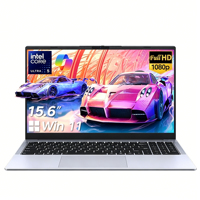 Laptop Terbaru 15.6 Inci Intel Core Ultra 5 115U AI Office Notebook Keyboard Backlit Win 11 Bahasa Inggris PC Profesional untuk Kerja