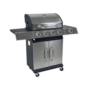 Griglia BBQ a Gas <span class=keywords><strong>da</strong></span> Esterno con 4 Bruciatori in Acciaio Inox di Alta Qualità, Autoportante, Facile <span class=keywords><strong>da</strong></span> Pulire, per <span class=keywords><strong>Giardino</strong></span> e Feste - Product Image 2