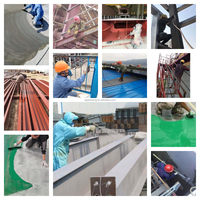 Apprêt époxy riche en zinc de qualité supérieure, peinture anticorrosion excellente, protection métallique à long terme pour la peinture de revêtement industriel, acier