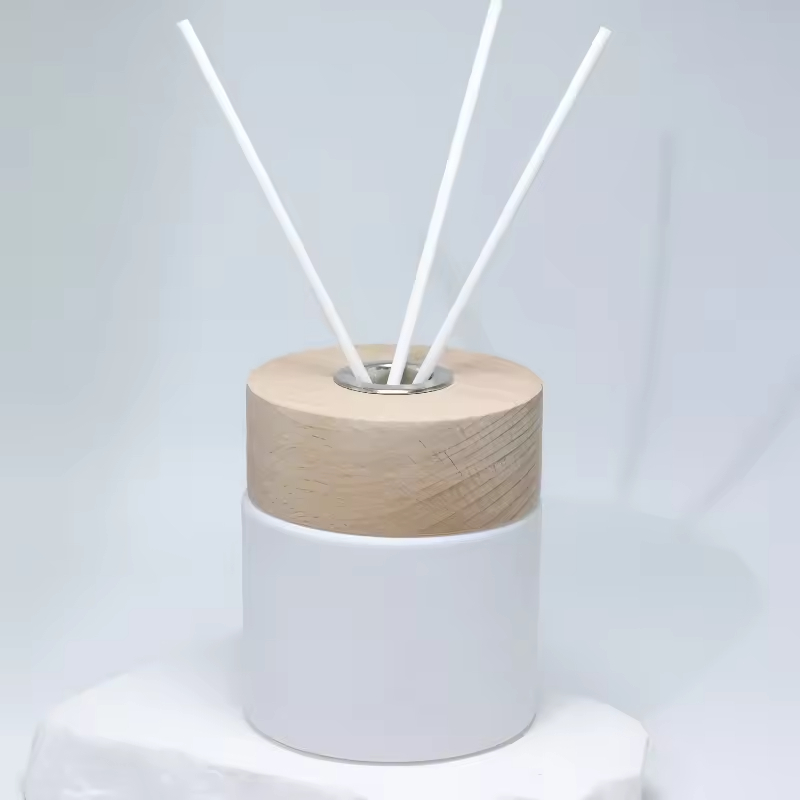 สีขาวด้าน + ฝาไม้