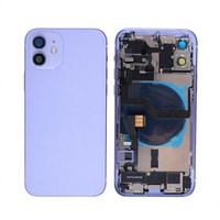 Coque de téléphone PC violette pour 18 17 16 15 14 13 Plus, coque rigide fine, sublimation 3D, coque arrière imperméable, protection 360°