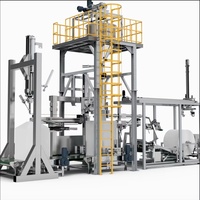 Ligne de remplissage et de conditionnement de matériaux liquides en sacs tonnables, fabriquée en usine, avec fonctions de scellage, système automatique, entraînement pneumatique 220V/380V