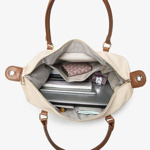 Bolso de Mano de Gran Capacidad para Mujer, en Tela Oxford, Nuevo Estilo Moderno, Tipo Dumpling, para Viajes y Desplazamientos, para Europa y Estados Unidos - Product Image 2