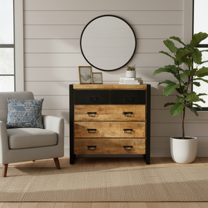 Armoire de rangement en bois massif moderne pour chambre à coucher, salon et cuisine avec couleur personnalisable - Product Image 3