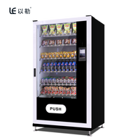 Kleine automatische Snack-und Getränke automat Boden Stand kombination mit Kartenleser und SDK-Funktion